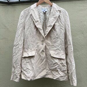 NWOT Uniqlo x Ines De La Fressange linen and cotton blazer (M)